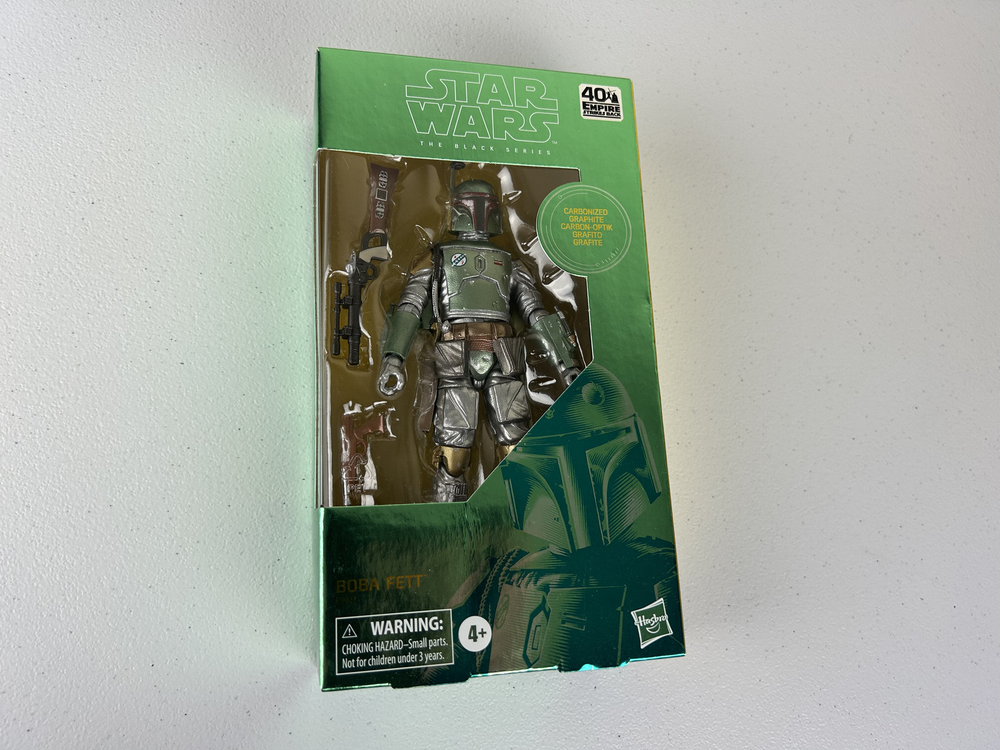Boba Fett Carbonized Empire Strikes Back Hasbro 6