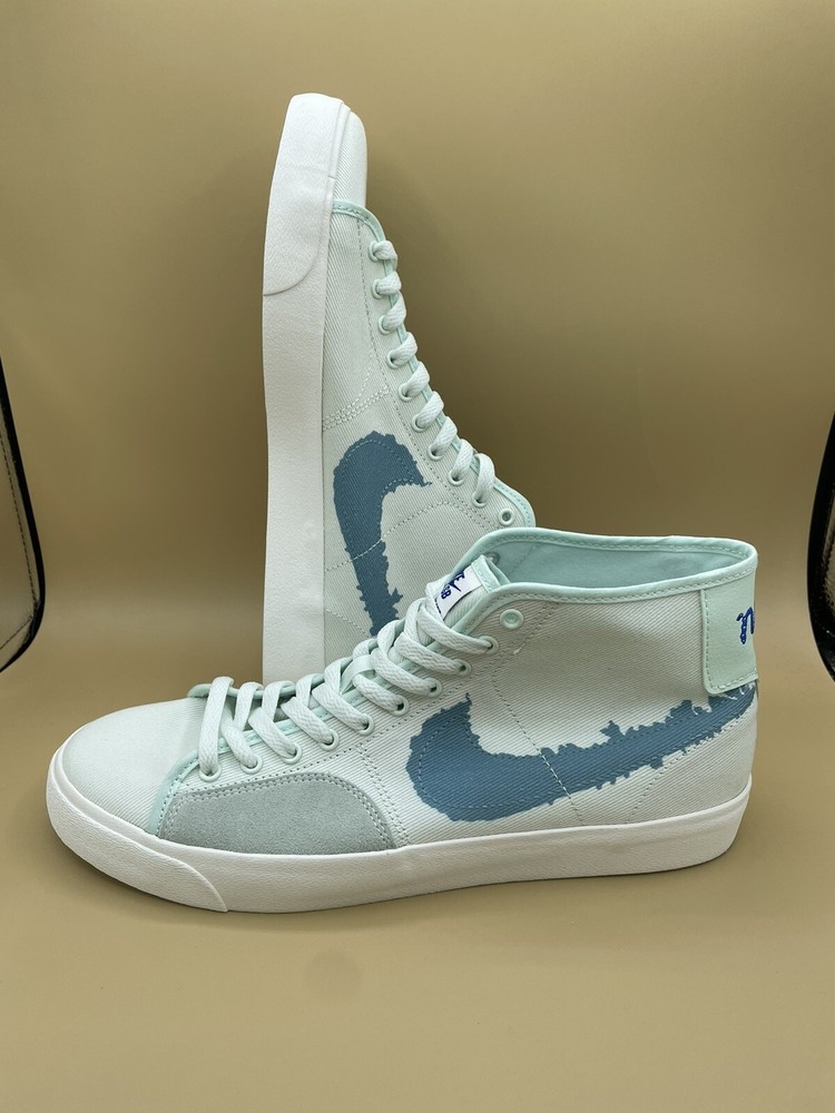 Size 11 Nike SB Blazer Court Mid Premium Green Men’s Skateboard Shoes New No Box