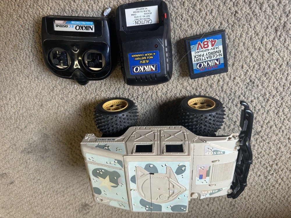 Nikko Radio Controlled Humvee rc truck vintage