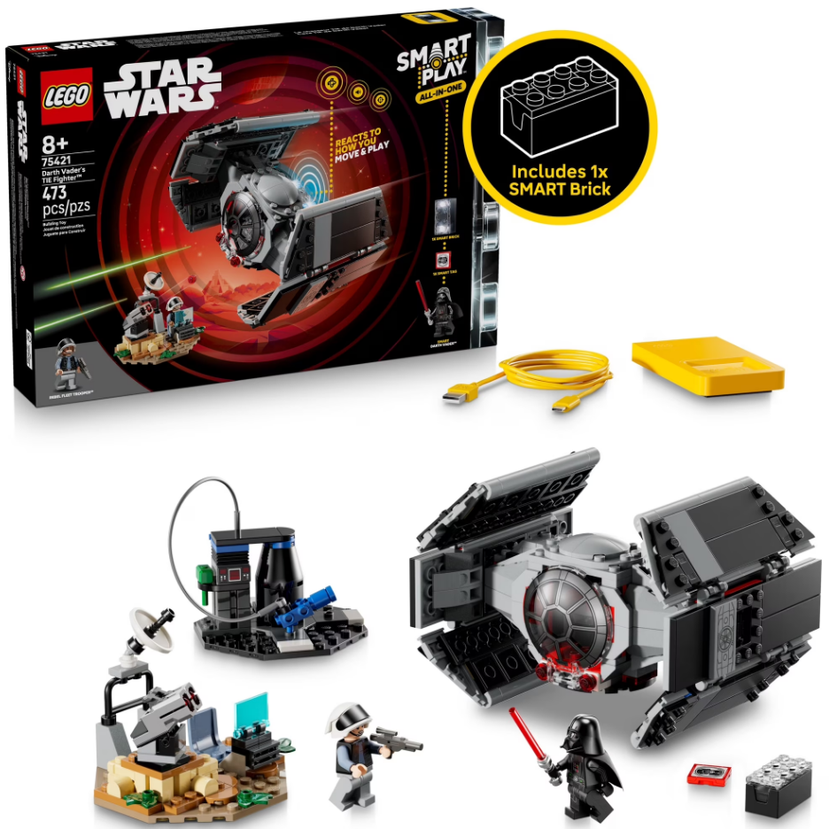 New Lego Darth Vader's TIE Fighter Building Toy Set 75421