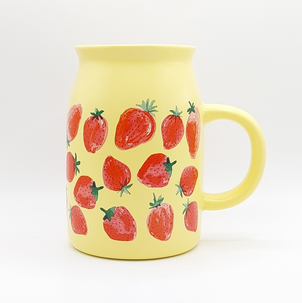 Sweet Strawberries 16oz Ceramic Coffee Mug by Pfaltzgraff