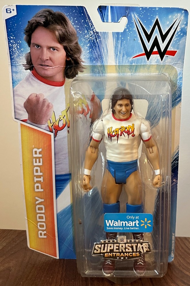 WWE Roddy Piper Superstar Entrances Mattel Figure Walmart Exclusive 2016 New YZ