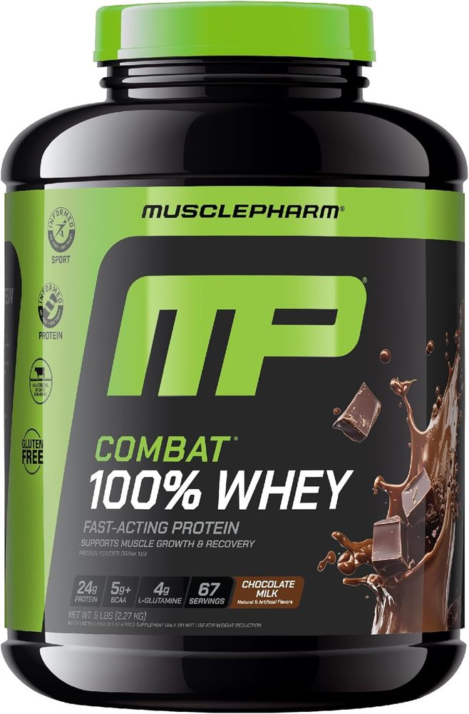 Chocolate Milk Combat Whey Protein Powder for Fast Recovery & Muscle Growth