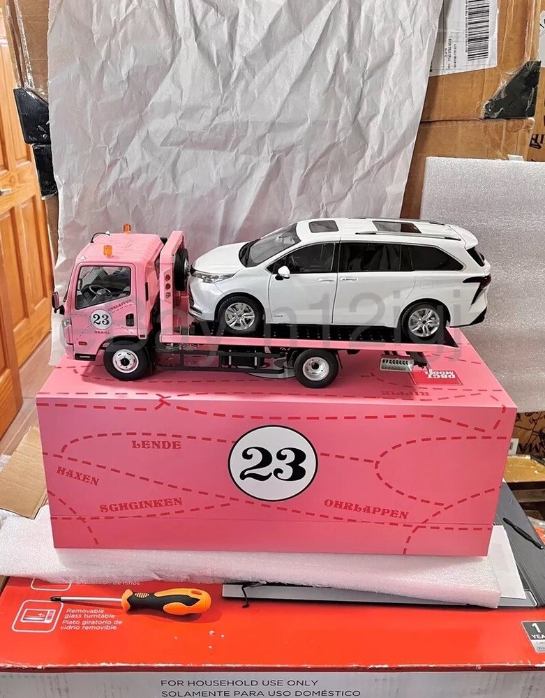 1:18 Scale Iveco H300 Flatbed Tow Truck Wrecker Diecast Model Car