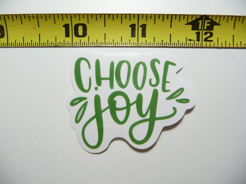 CHOOSE JOY POSITIVE DECAL STICKER MOTIVATIONAL MOTIVATE