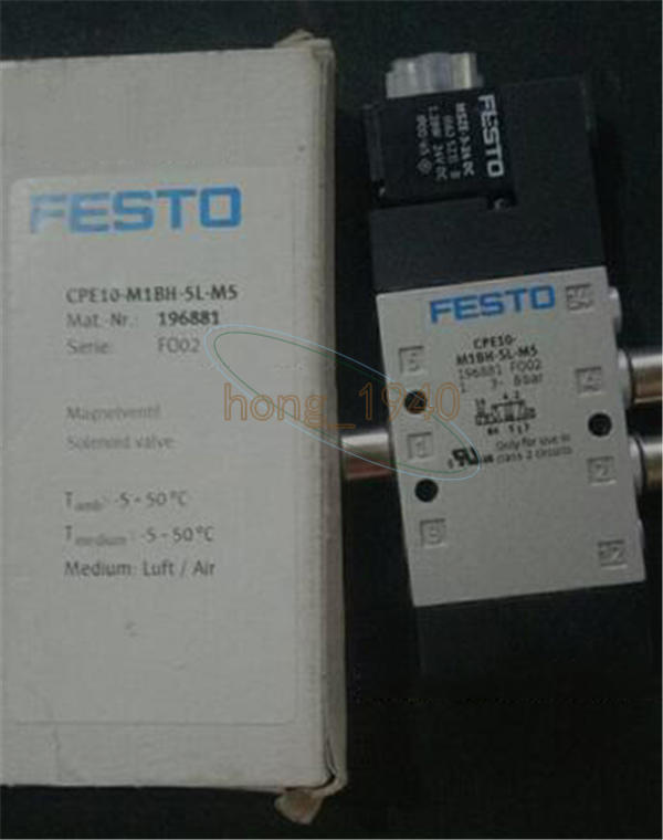 ONE New Festo Solenoid Valve CPE10-M1BH-5L-M5 196881