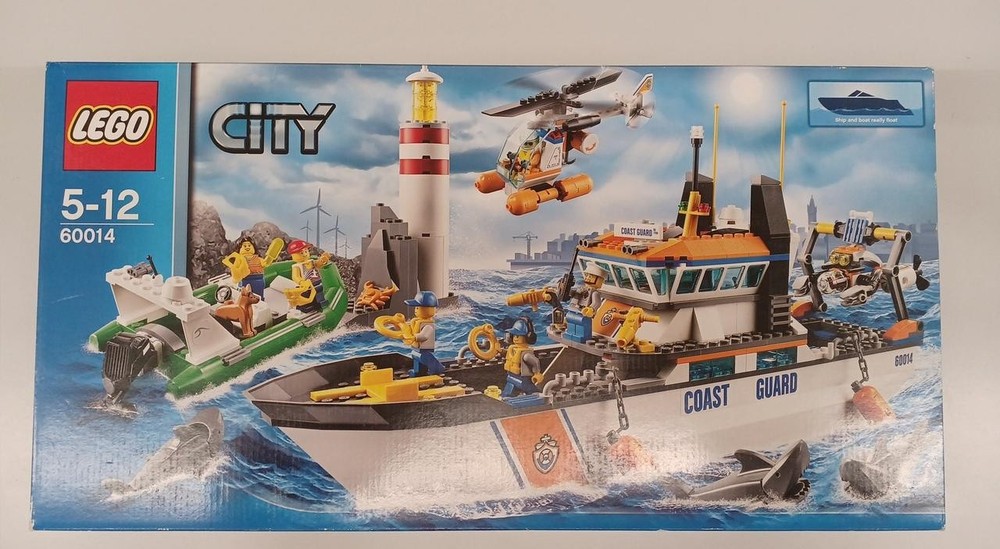 LEGO Rescue Patrol Ship and Helicopter 60014 LEGO City