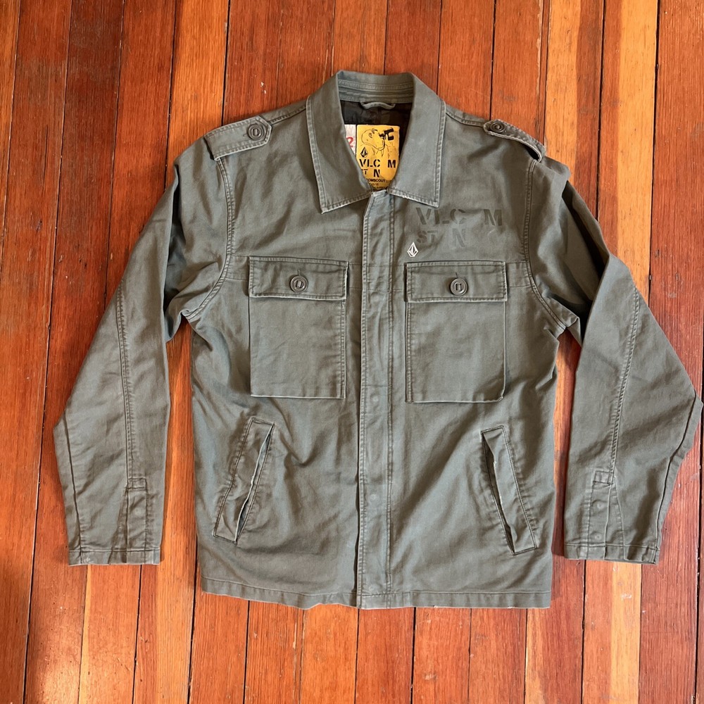 Volcom Scout 216vp Mens Jacket Xl Green Rn# 29745/16