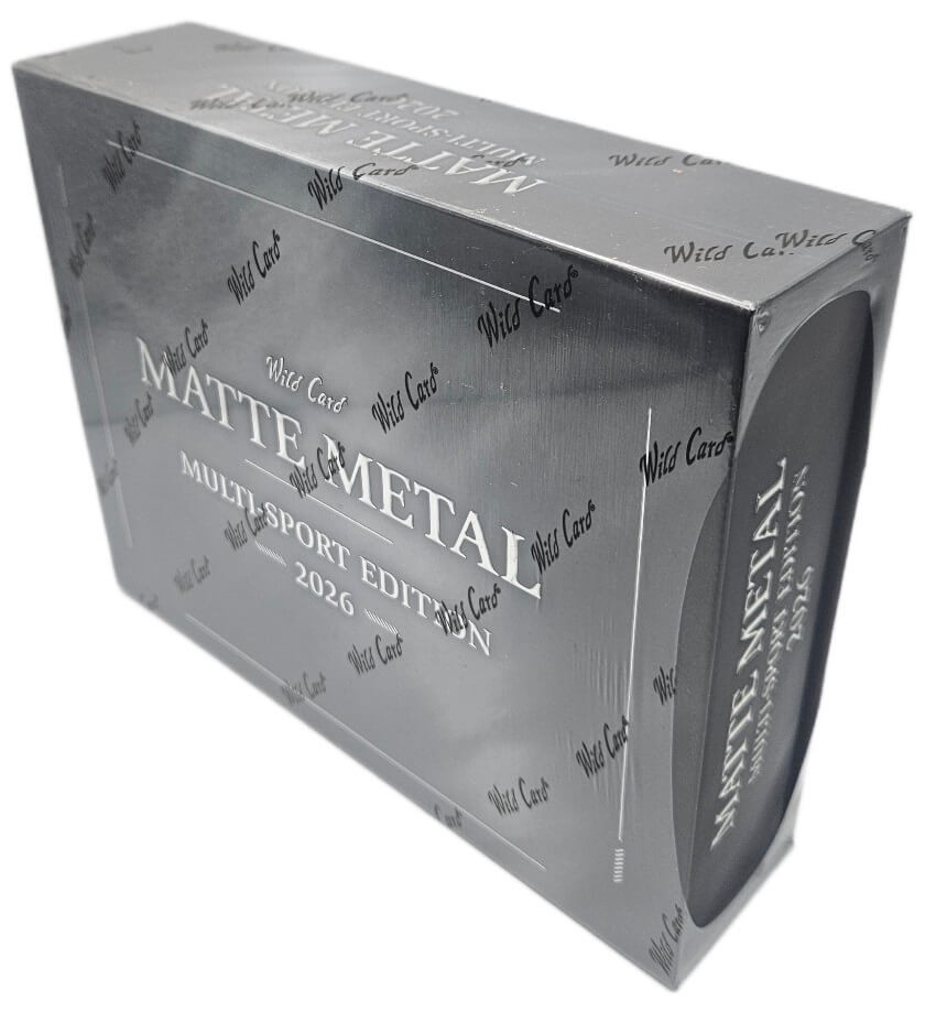 2026 Wild Card Matte Metal Multi Sport Edition Factory Sealed Hobby Box
