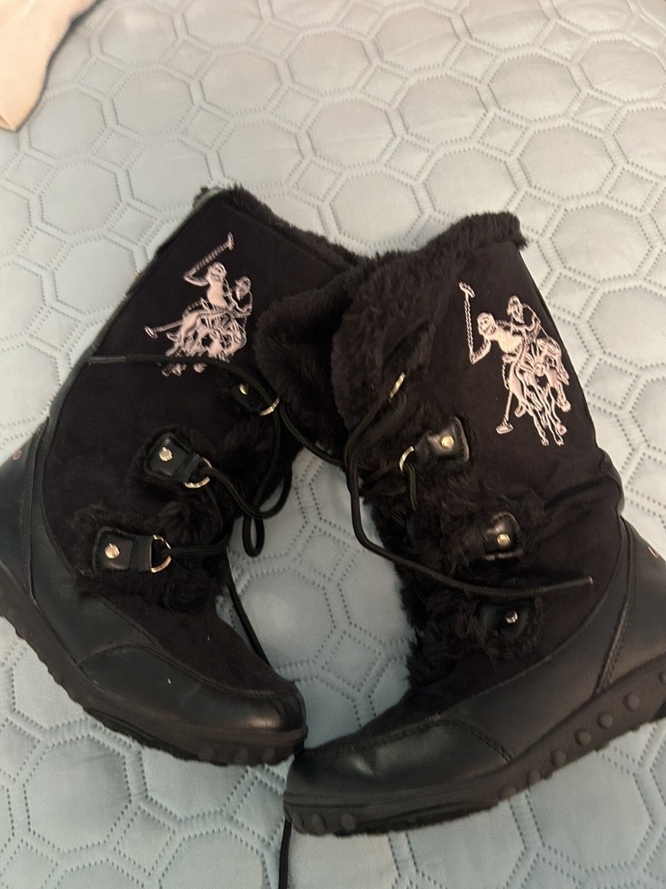 US Polo Assn Boots Size 1 for Kids