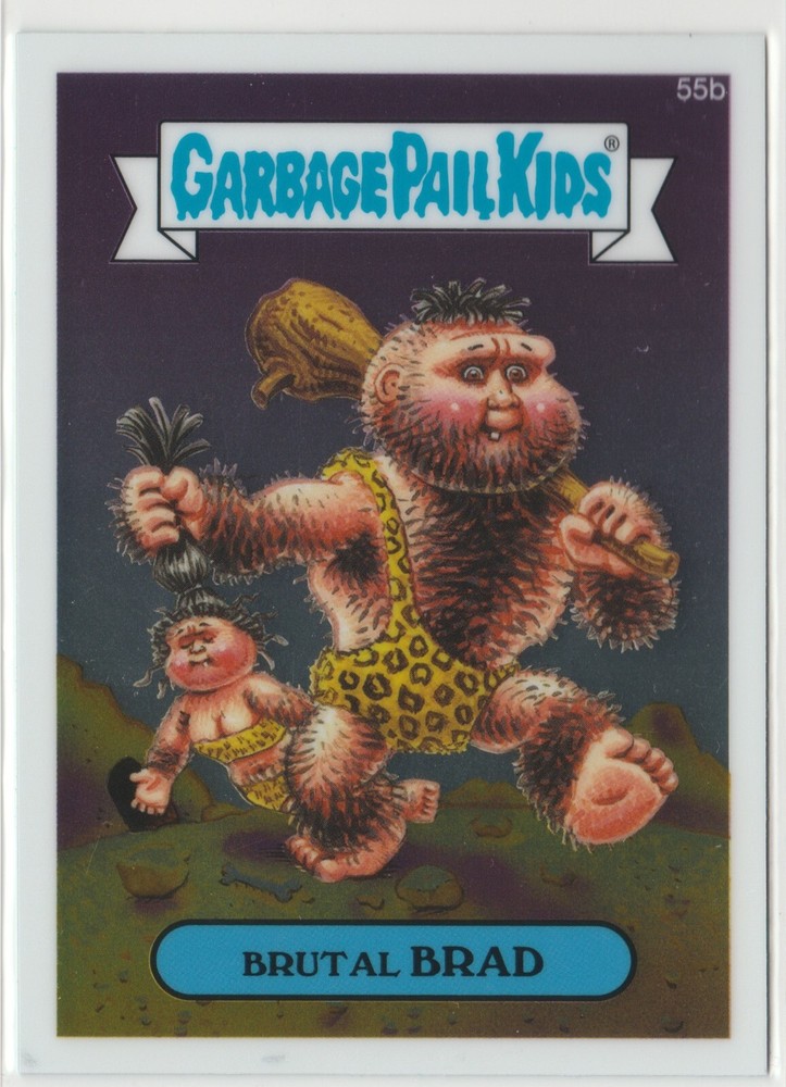 Brutal Brad #55b Garbage Pail Kids 2014 Chrome Series 2 CS2 GPK Card  