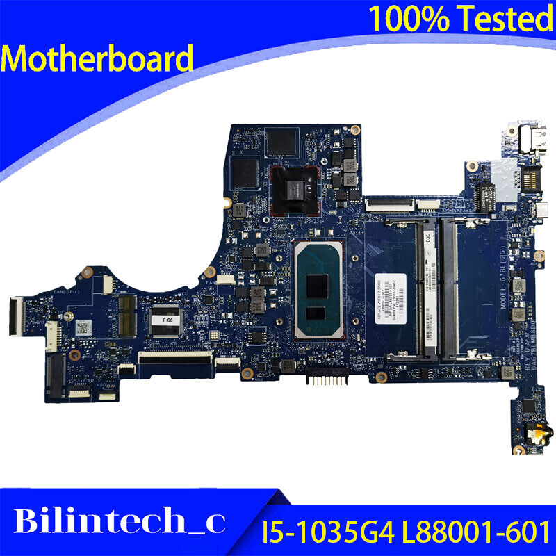 FOR HP TPN-Q208 15-CS Laptop Motherboard DAG7BLMB8D0 I5-1035G4 L88001-601 #A6-4