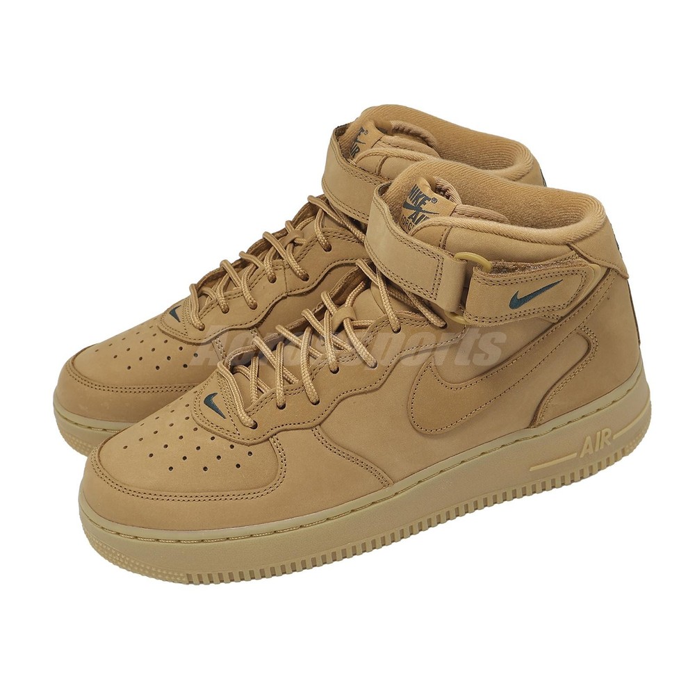 Nike Air Force 1 Mid 07 PRM QS AF1 Flax 2025 Men Casual Shoes Sneaker 715889-200