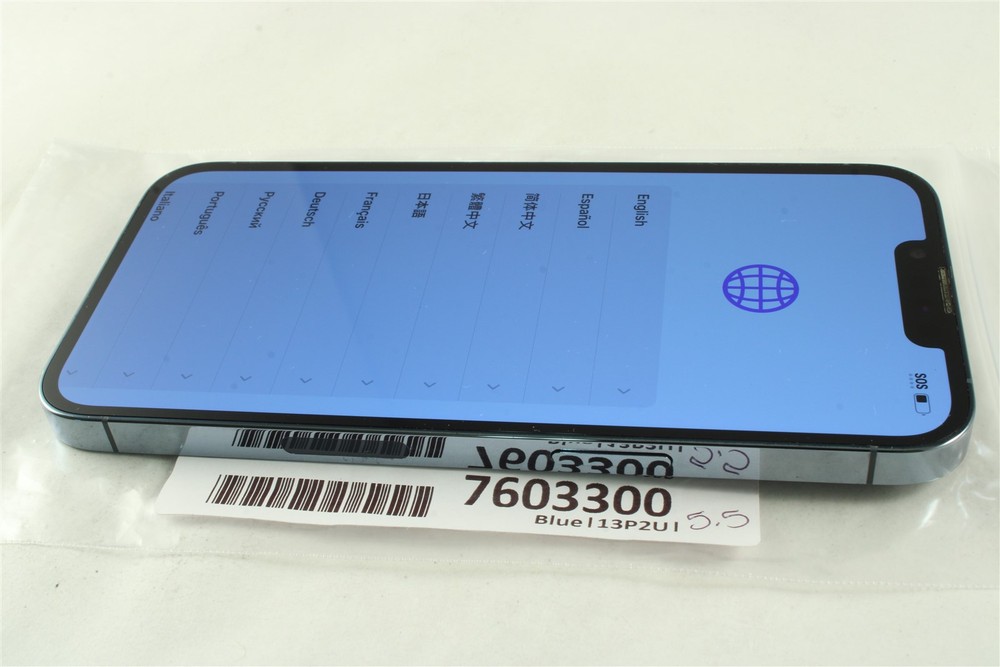 Apple iPhone 13 Pro 256GB Blue - Unlocked AT&T T-Mobile Verizon GSM 7603300