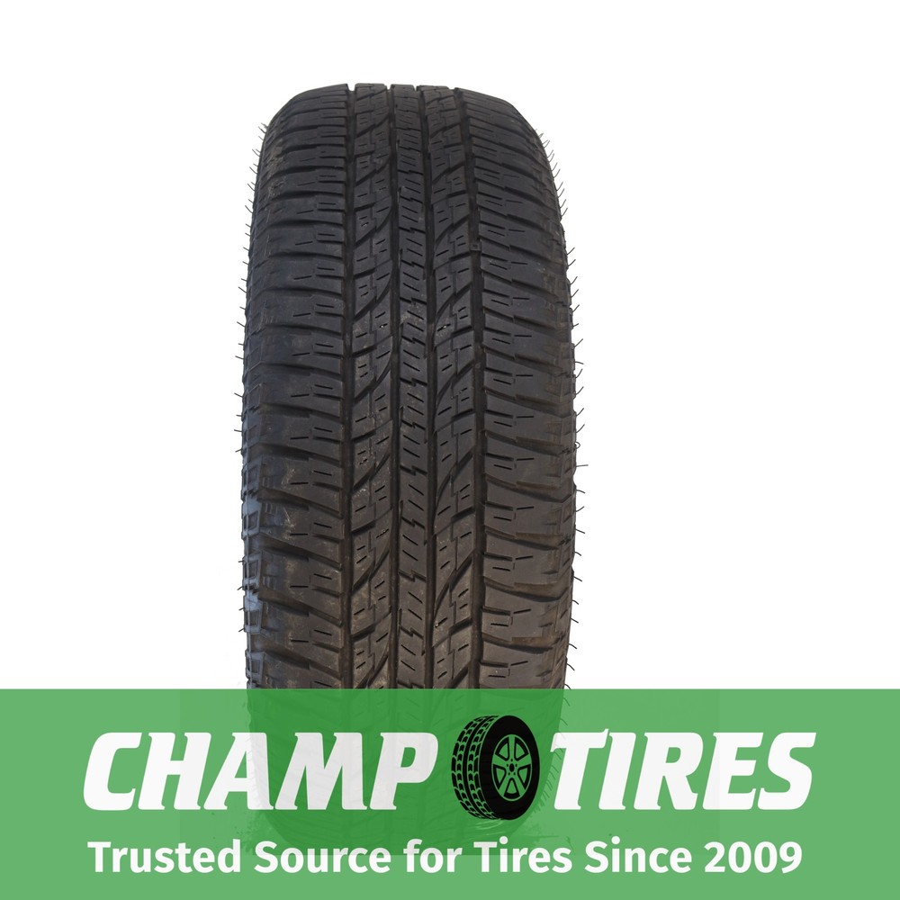 Set Of 2 P225/60R17 Yokohama Geolandar A/T GO15 OWL 99 T Used 7/32nds