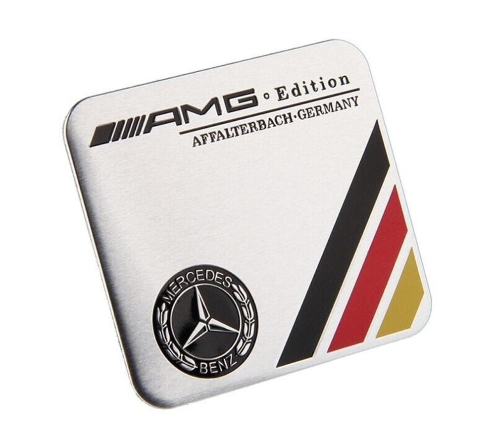 AMG Tags Metal Logo Emblem Custom Automotiv Car Nameplate Aluminum Sticker 3d