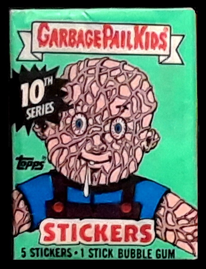 1987 Topps Garbage Pail Kids Series 10 Wax Pack Vintage Collectible