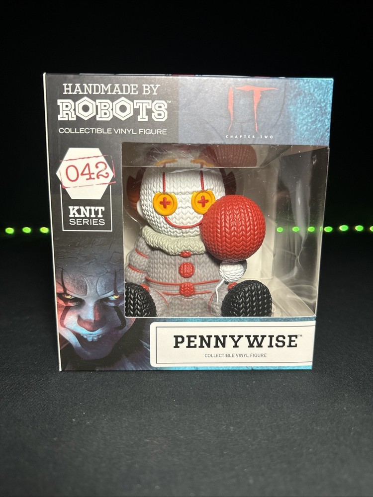 Handmade By Robots IT Pennywise Knit Series 42 Vinyl Collectible Figure