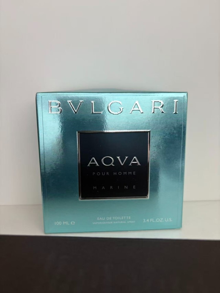 BVLGARI AQVA POUR HOMME MARINE EDT 3.4 OZ / 100 ML FOR MEN | SEALED IN BOX