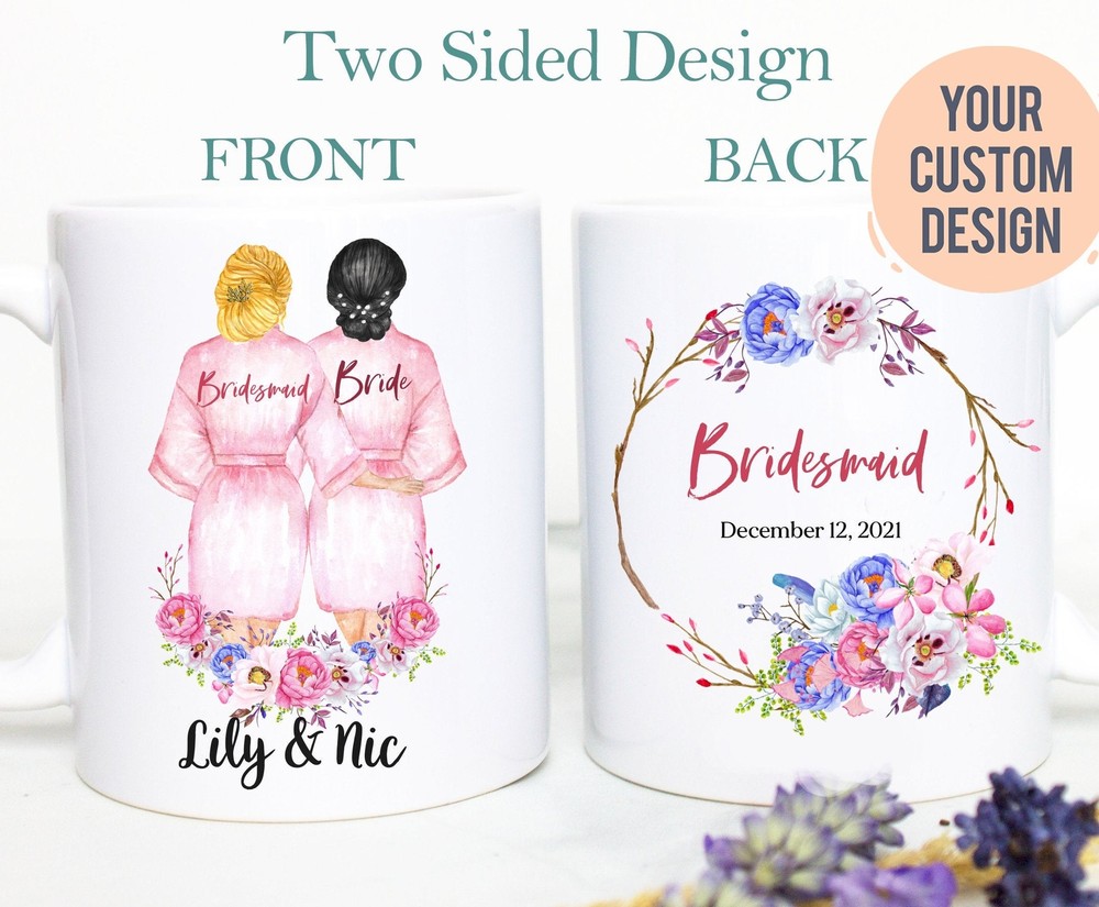 Personalized Bridesmaid Gift #2 Bridesmaid Proposal Mug Will You Be My