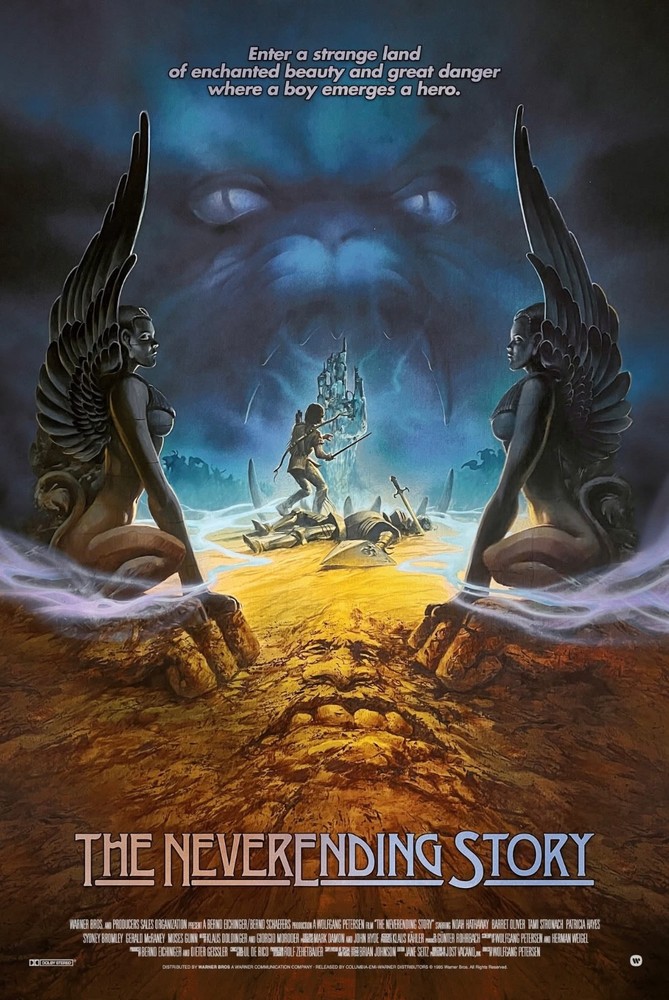 Rudy Obrero The Neverending Story Poster Art Print NT Mondo Private Commission