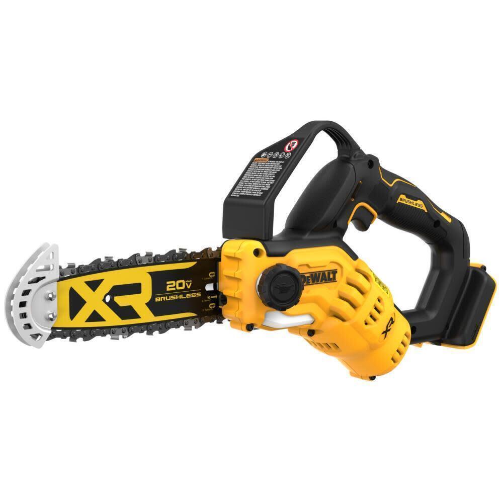 DEWALT 20V MAX Brushless 8-Inch Cordless Pruning Chainsaw Bare Tool DCCS623B
