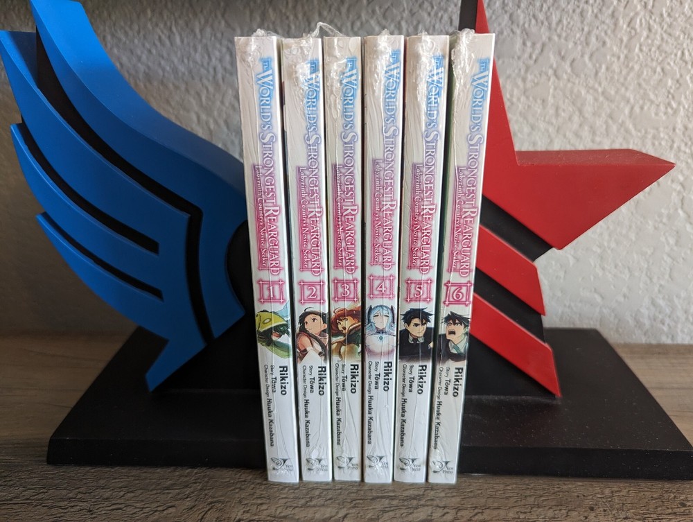 Worlds Strongest Rearguard Vol 1-6 English Manga Set New by Rikizou Towa