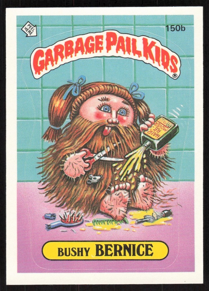 1986 Garbage Pail Kids Topps Sticker Cards