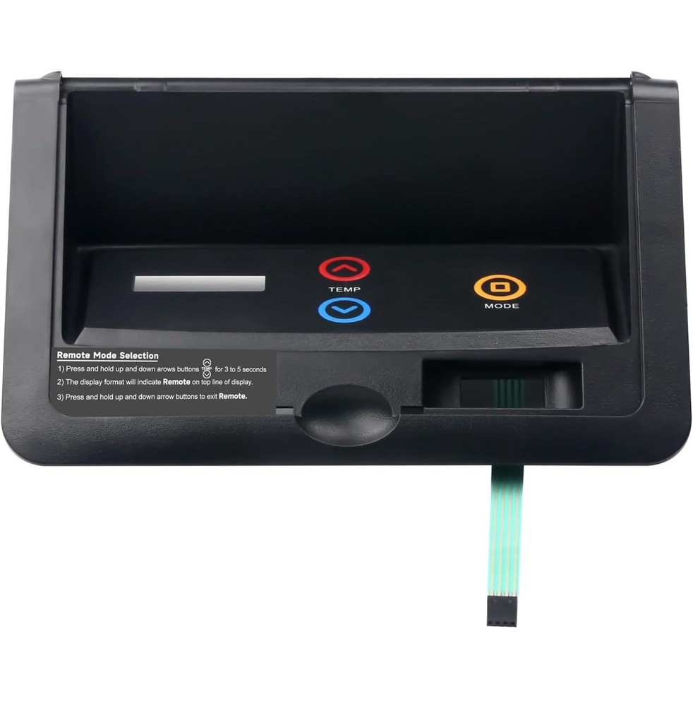 Raypak Digital Pool Heater Control Bezel with Switch Membrane