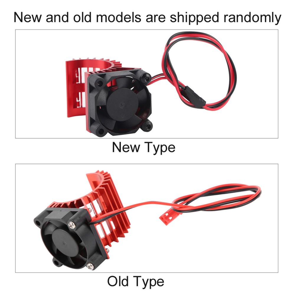 Heat Sink Upgrade Accessory for 380/390 Motor 1/16 RC Car Boat Model with JST