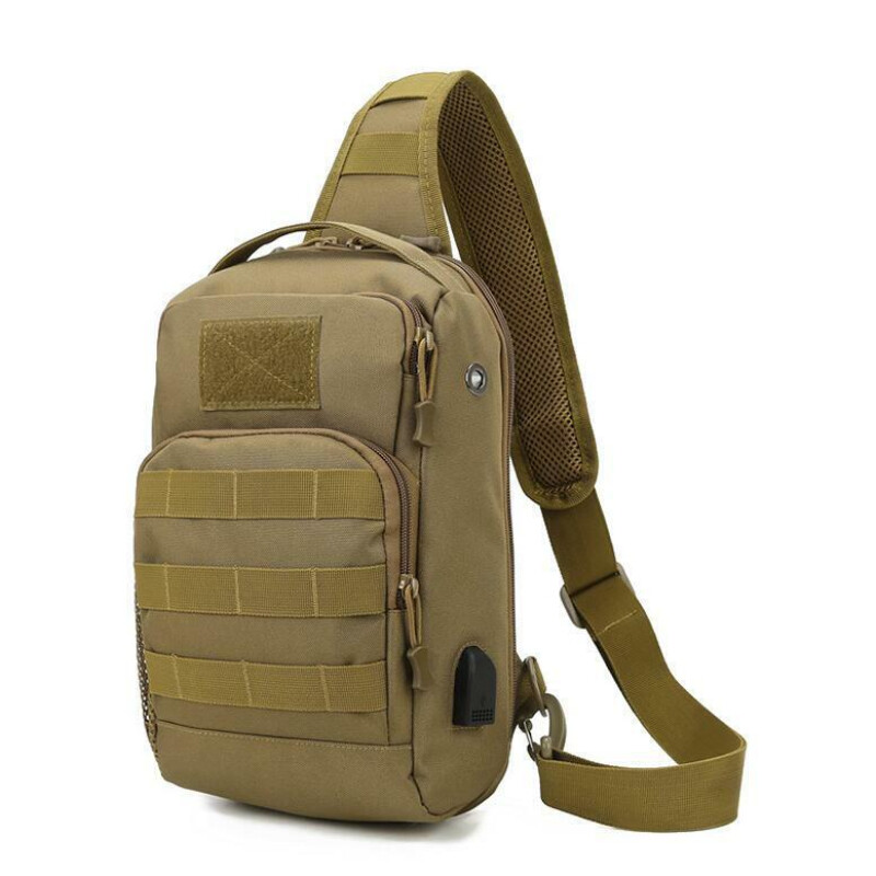 Tactical Chest Sling Pack for Hiking Travel Outdoor Adventures  