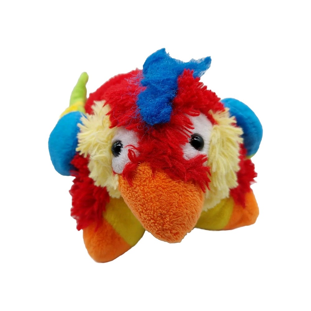 Pillow Pets Pee-Wee 9in Tropical Macaw Parrot Plush Pet Pillow Toy 2010 Edition