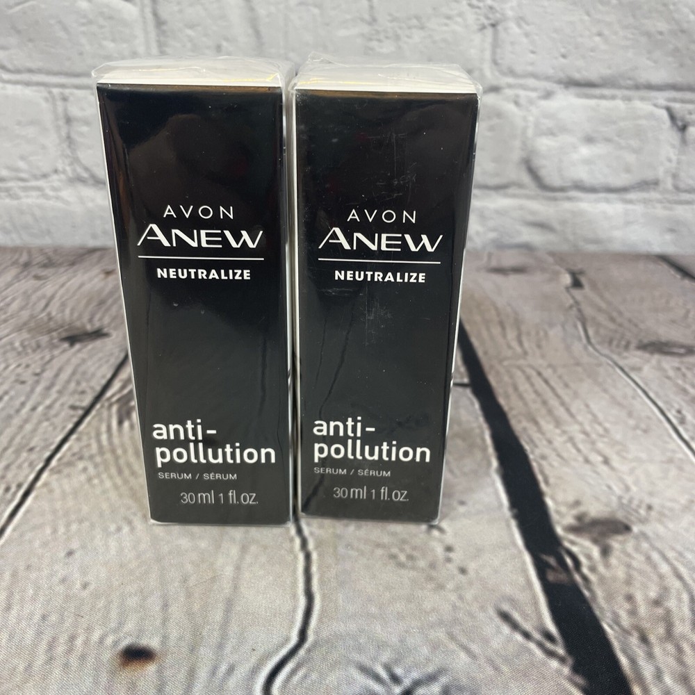 Avon Anew Anti-Pollution Mask Stick 1.7 oz Sealed Pack of 2