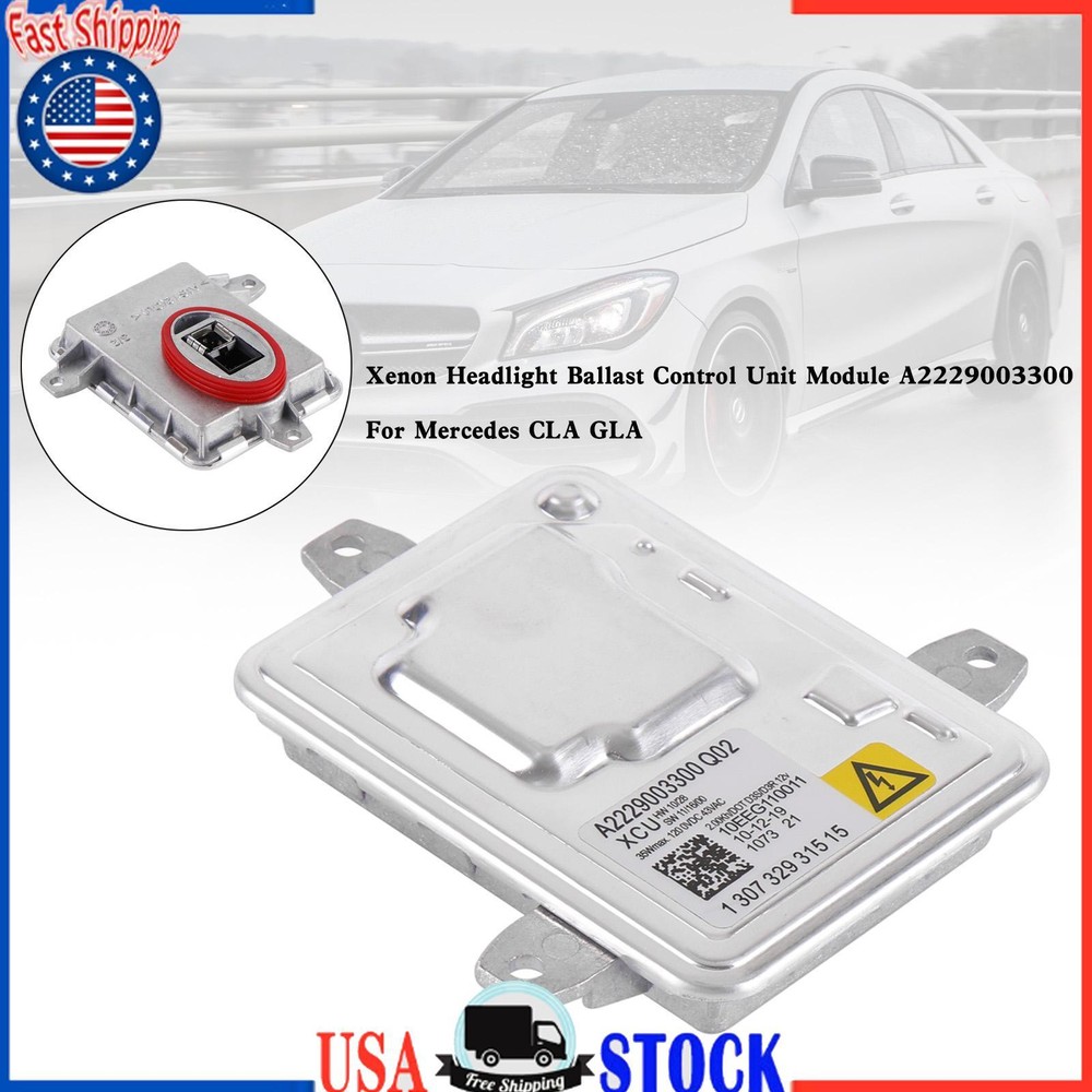 Xenon Headlight Ballast Control Unit Module A2229003300 For Mercedes CLA GLA US