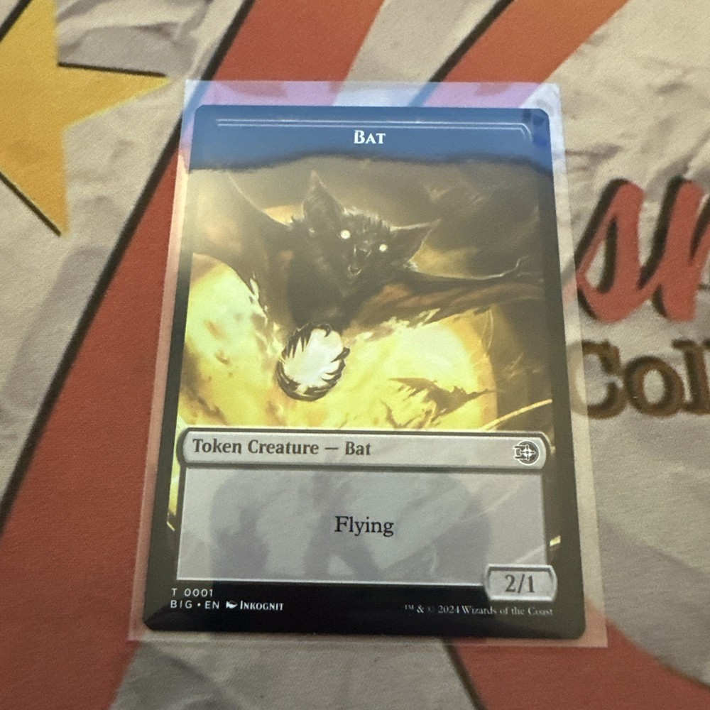 Bat Token Outlaws of Thunder Junction The Big Score Regular Edition