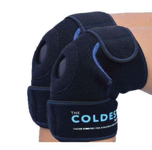 Coldest Knee Ice Pack Wrap, Hot and Cold Therapy - Reusable Compression for M...