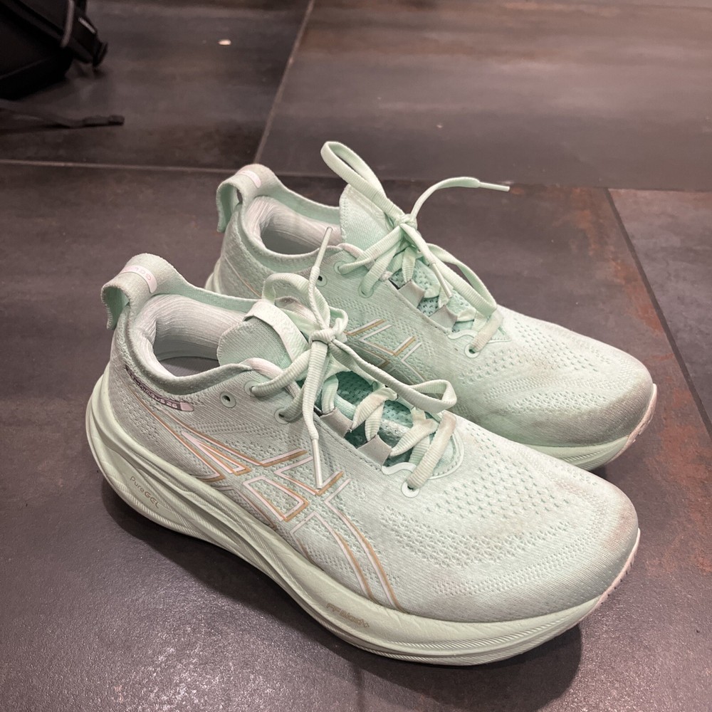 Size 7 - ASICS Gel Nimbus 25 Soothing Sea Pure Silver W