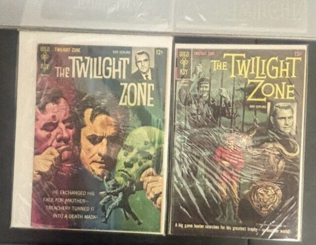 The Twilight Zone Comic Book Lot: 2 Issues (Classic Series) 🔥