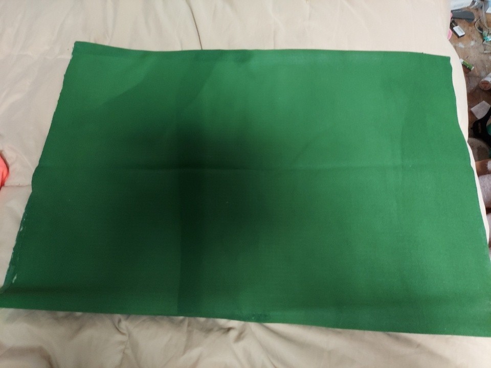 Gaiam Yoga Mat Towel Green Fair Condition