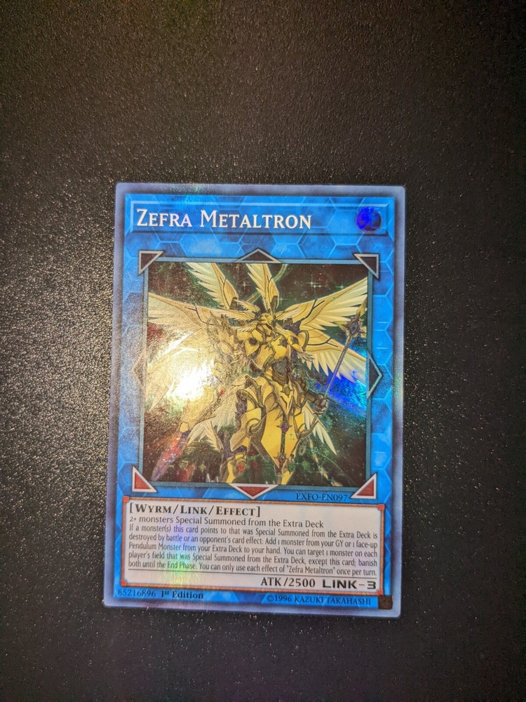 Zefra Metaltron EXFO-EN097 1st Edition Extreme Force Ultra Rare