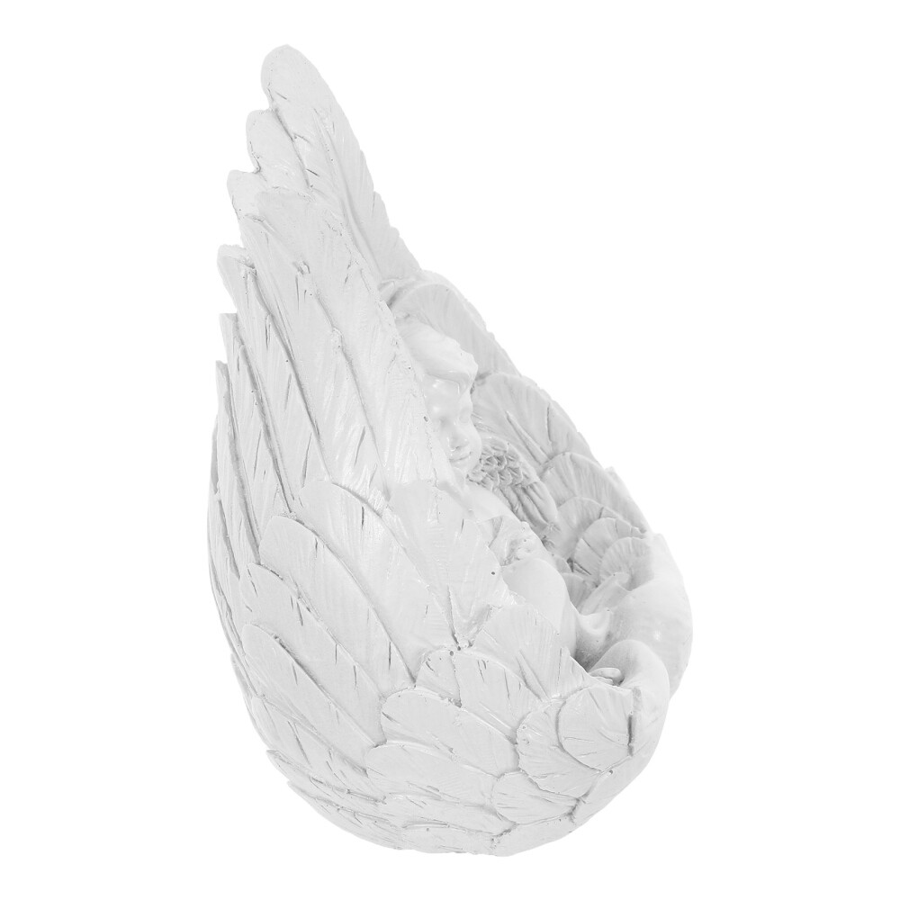 Angel Photo Statue Props Home Ornaments Figurines Memorial Baby Child