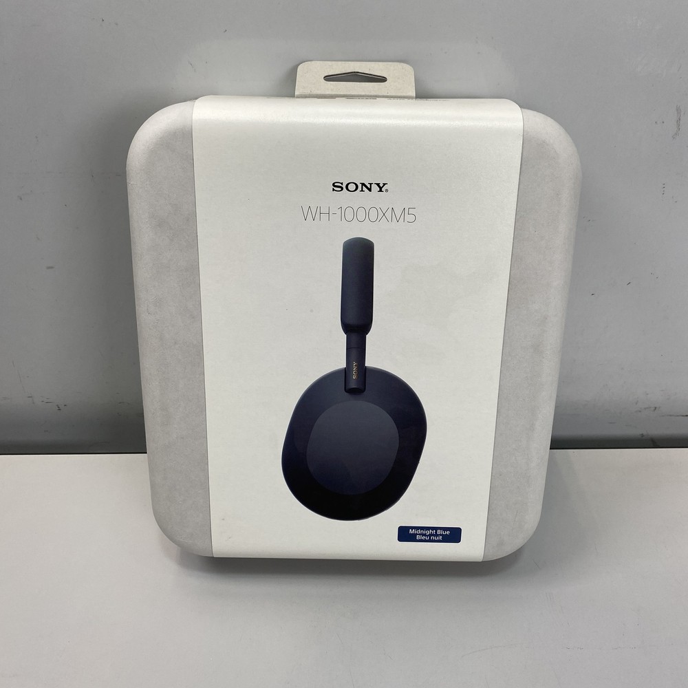 Sony WH1000XM5 Wireless Noise Cancelling Headphones in Midnight Blue