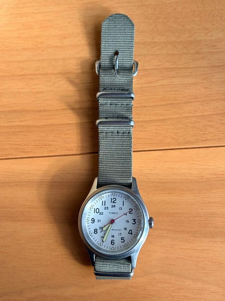 Timex x J.Crew Military Watch Quartz Limited Edition Vintage Condition