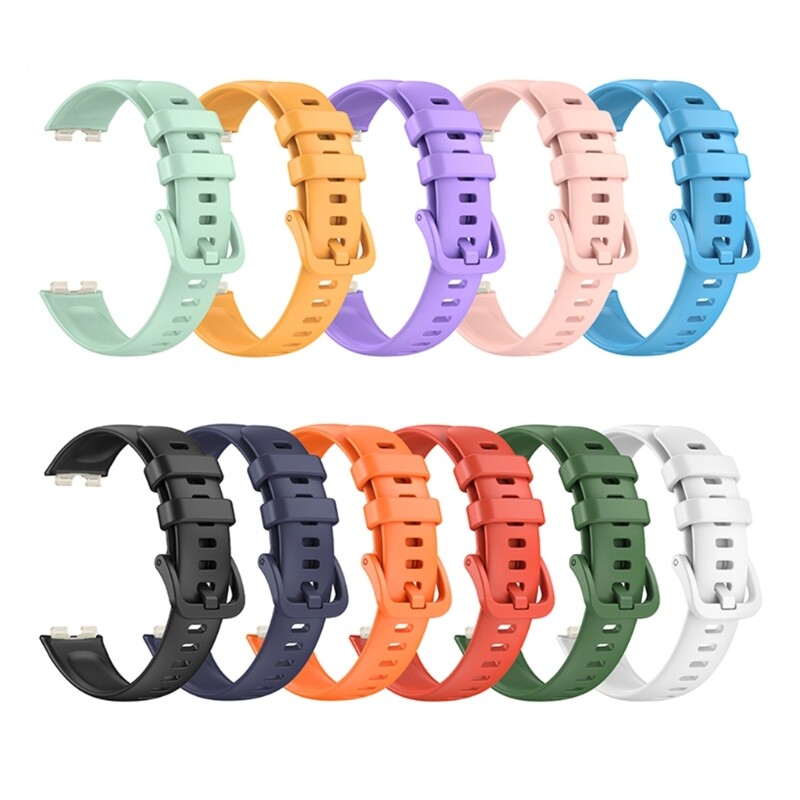 Silicone Strap for Band 8 Belt Smartwatch Fashion Band Sport Wristband