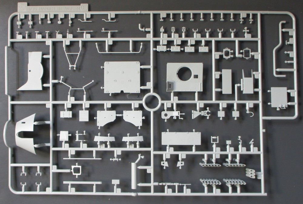 1/35 Scale Cyber Hobby Marder III Ausf. M Parts Tree E Kit 6468-image