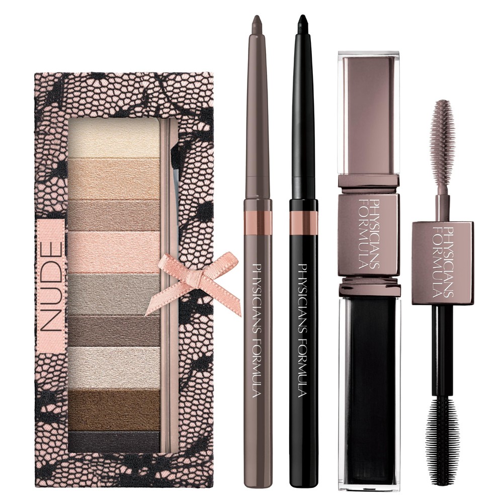 Shimmer Strips Custom Eye Enhancing Kit with Eyeshadow, Eyeliner & Mascara, Nude