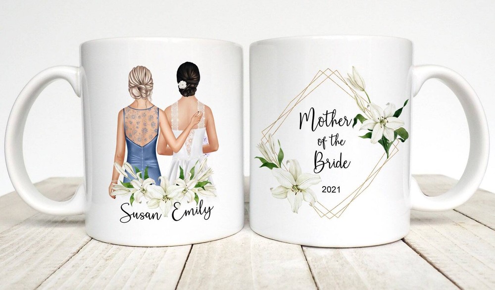 Mother Of The Bride Gift Mother Of The Bride Personalized Mug Gift From Bride To