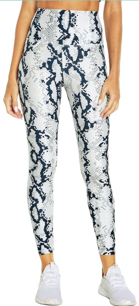 Balance  Collection Womens Contender High Rise  Legging Snake Print Size M