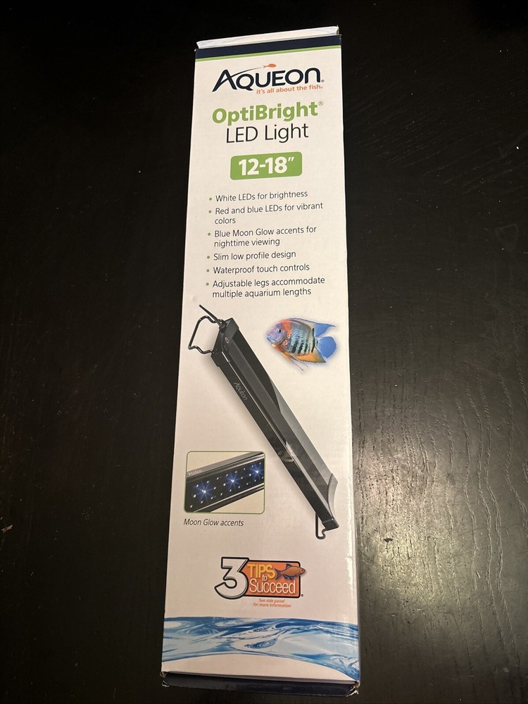 Aqueon OptiBright LED Aquarium Light Fixture 12