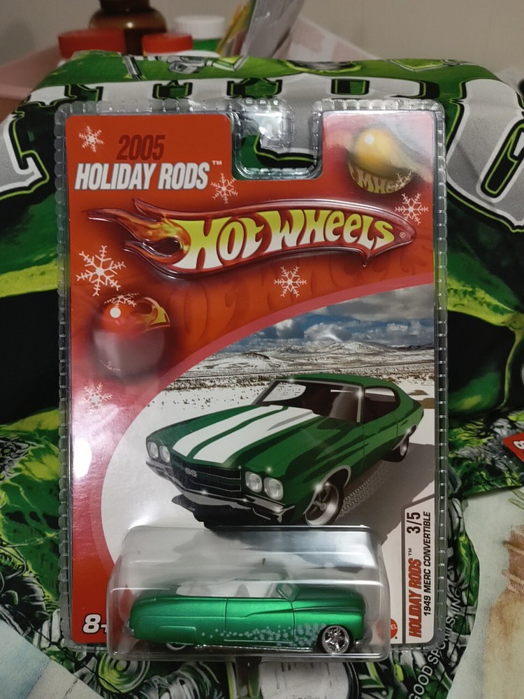 2005 Vintage Hot🔥Wheels/ Holiday Rods ( LE 3/5) '49 Merc Convertible  Green RR
